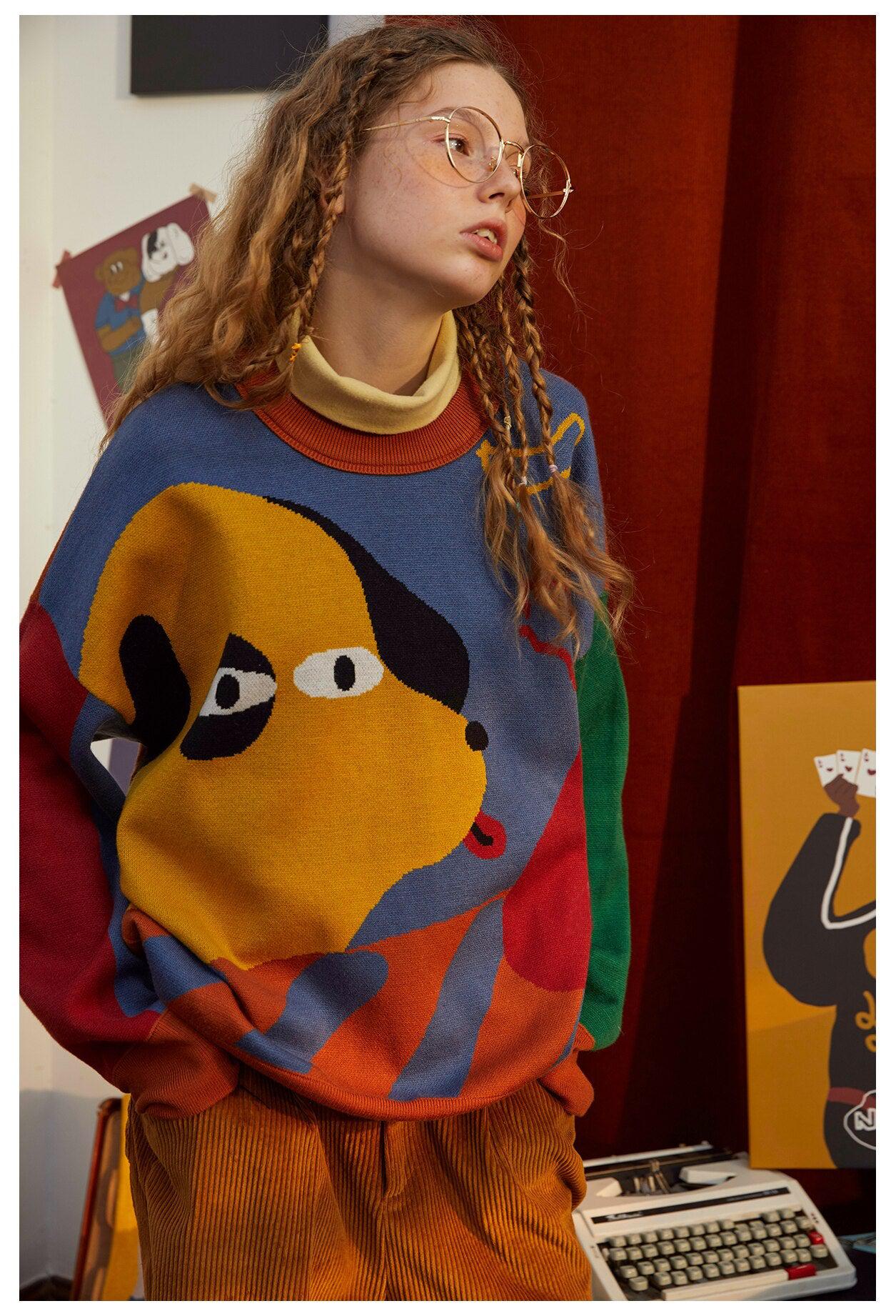 Weirdcore Dog Sweater - KAYSMAR