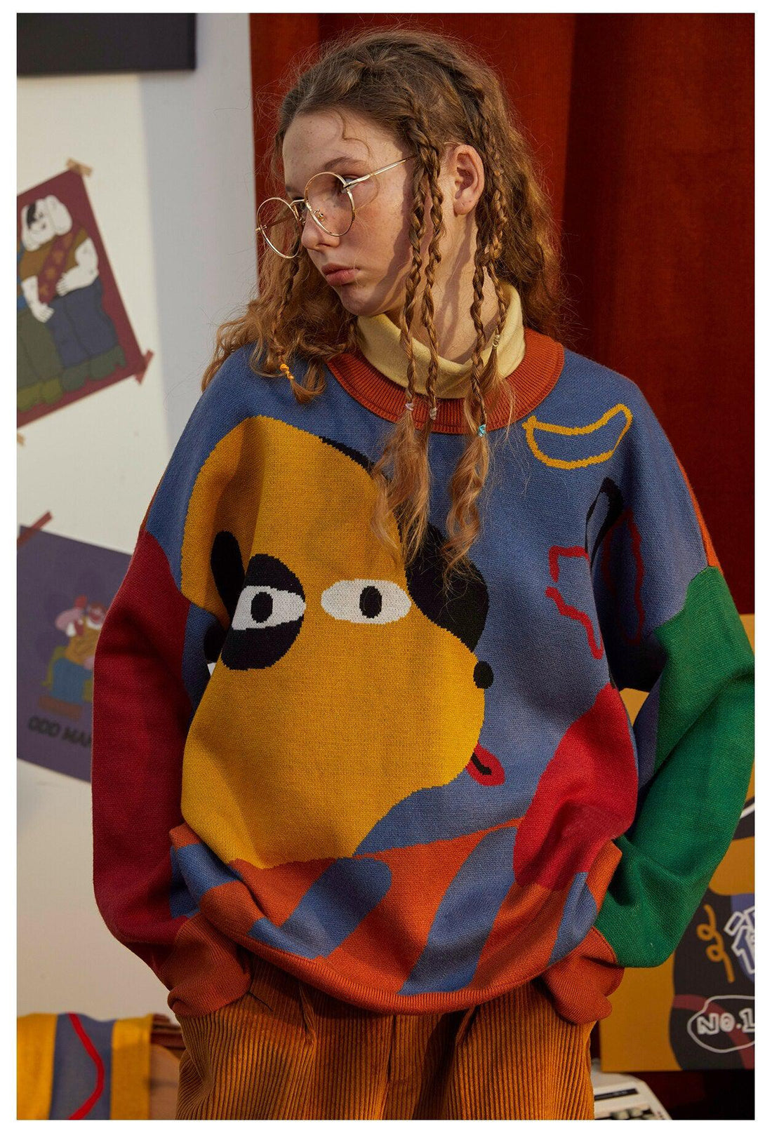 Weirdcore Dog Sweater - KAYSMAR
