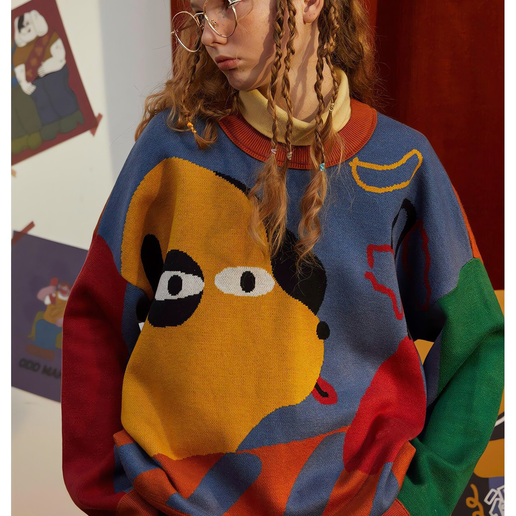 Weirdcore Dog Sweater - KAYSMAR