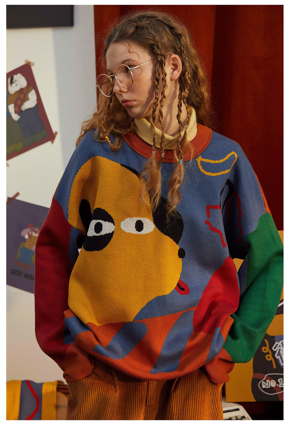 Weirdcore Dog Sweater - KAYSMAR