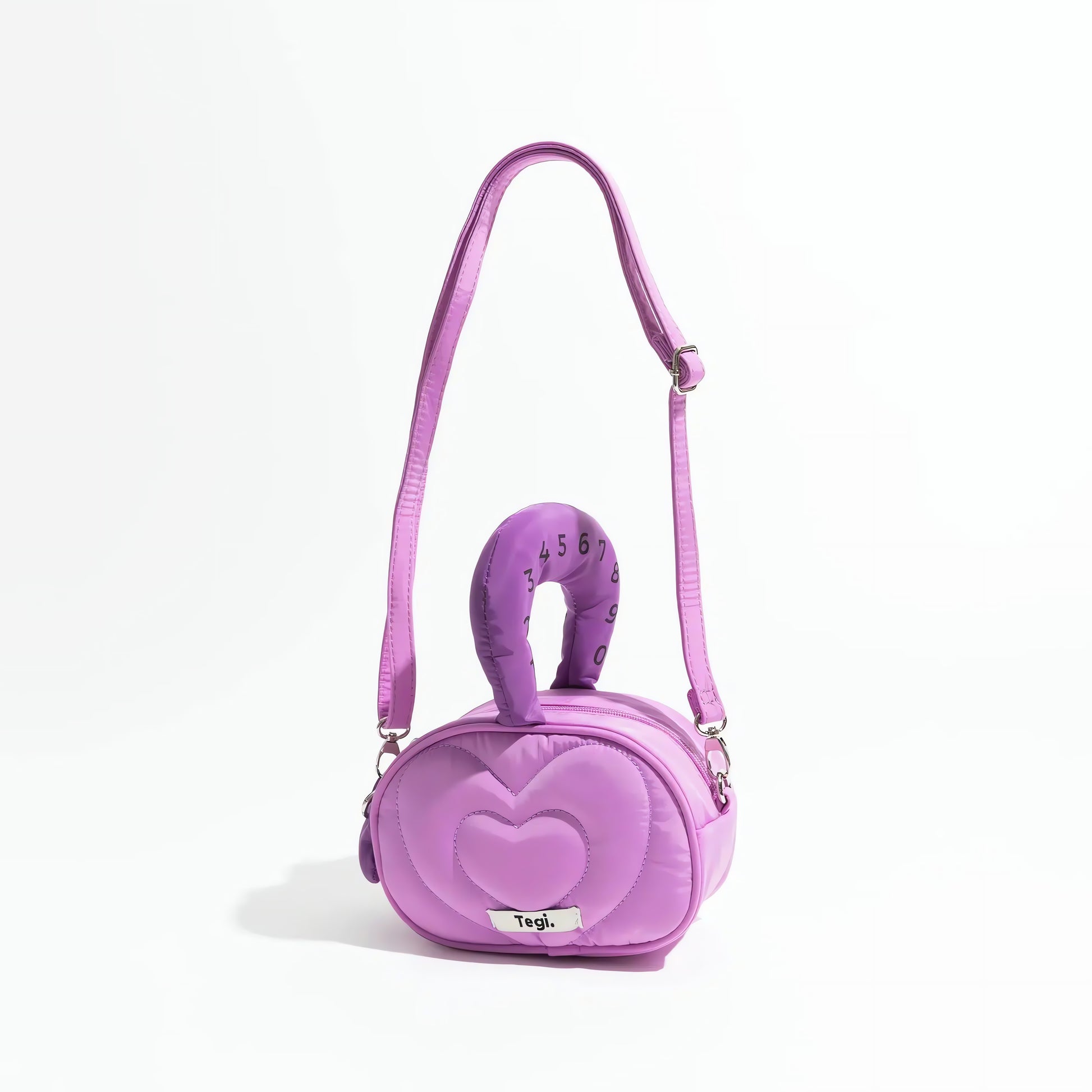 Weirdcore Heart Puffer Handbag - KAYSMAR