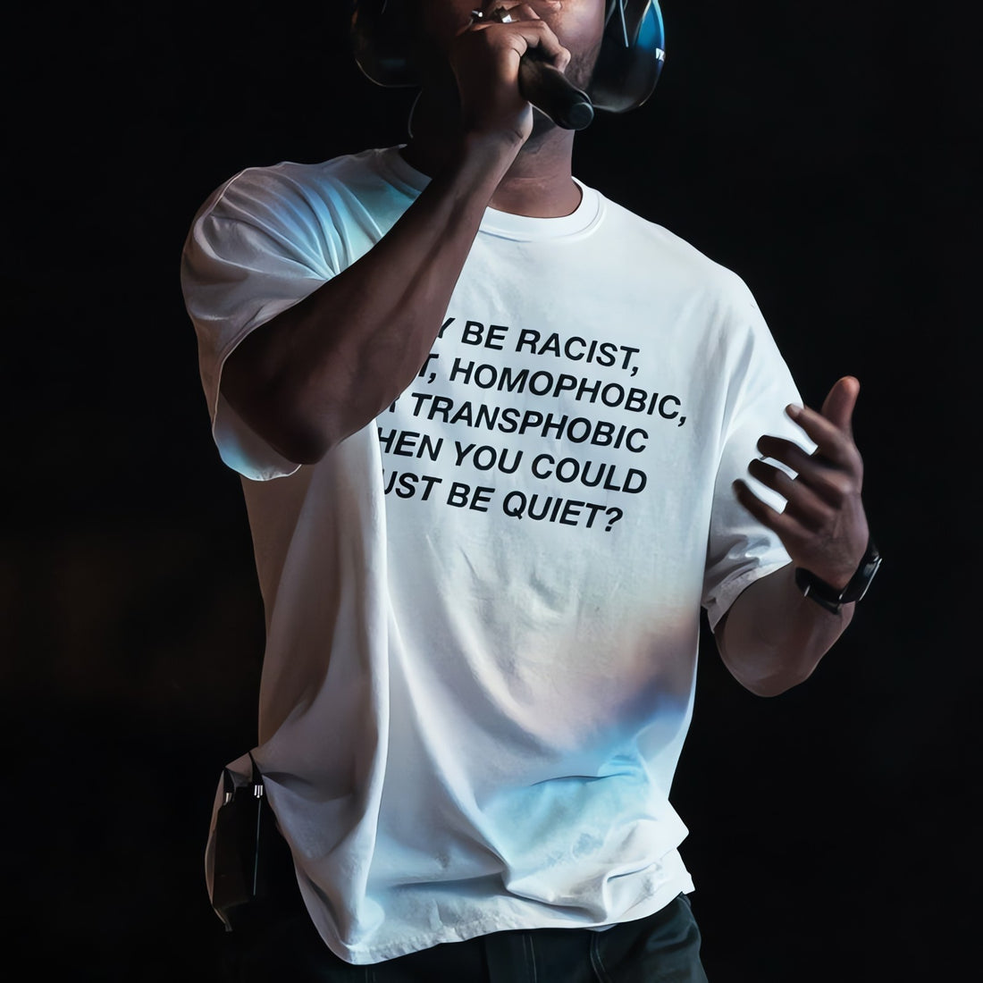 Why Be Racist Tee - KAYSMAR