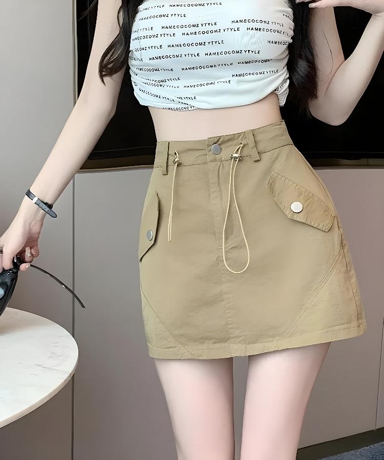 Y2K Cargo Mini Skirt - KAYSMAR