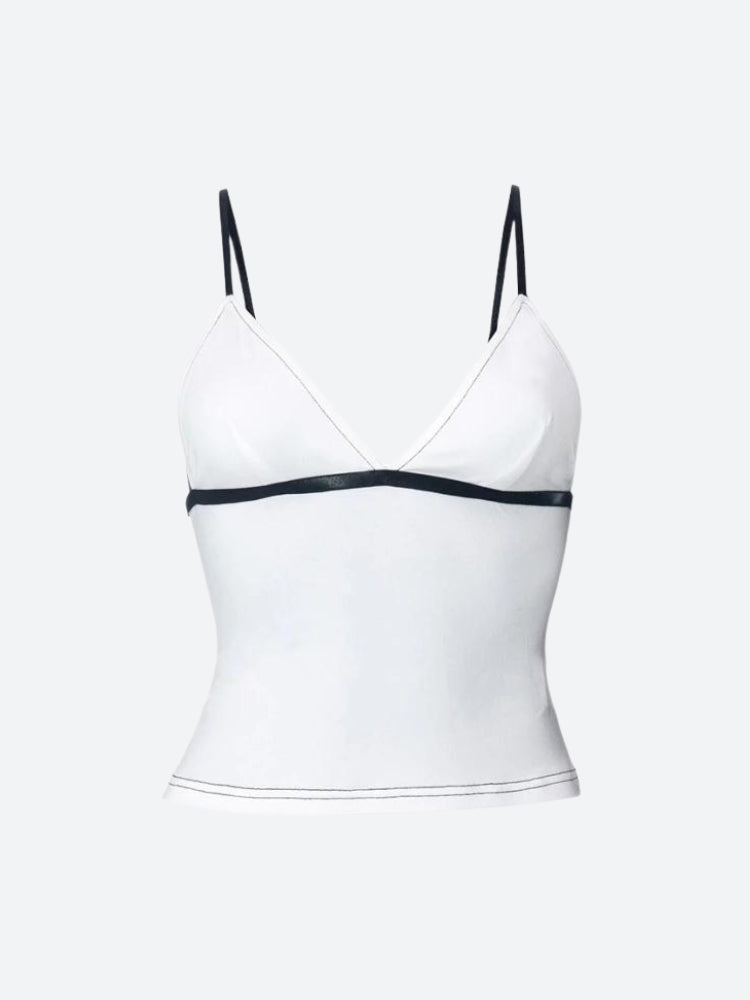Y2K Contrast Basic Top - KAYSMAR