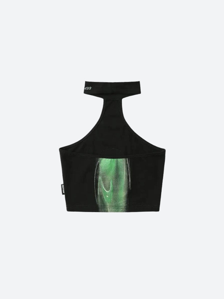 Y2K Cropped Halter Top - KAYSMAR