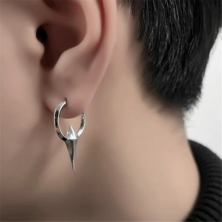 Y2K Grunge Stars Hoop Earrings - KAYSMAR
