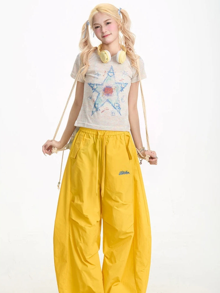 Y2K Parachute Pants - KAYSMAR