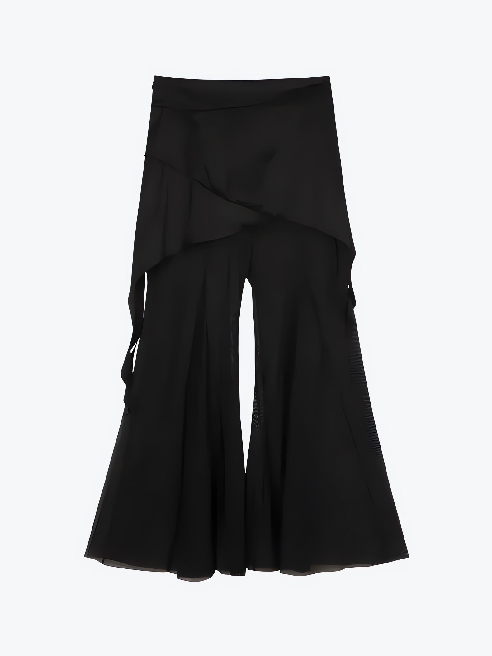 Y2K Asymmetric Top & Skirt Pants Two Piece Set - KAYSMAR