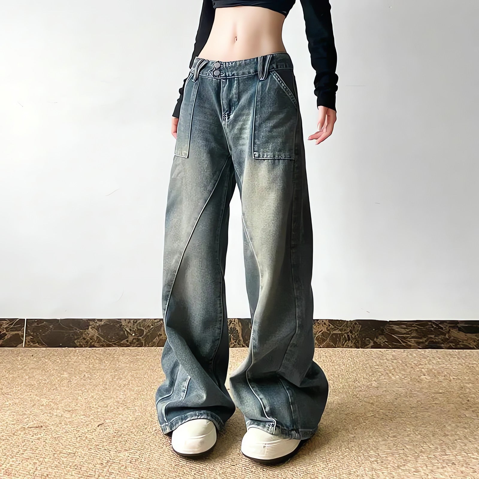 Y2K Baggy Jeans - KAYSMAR