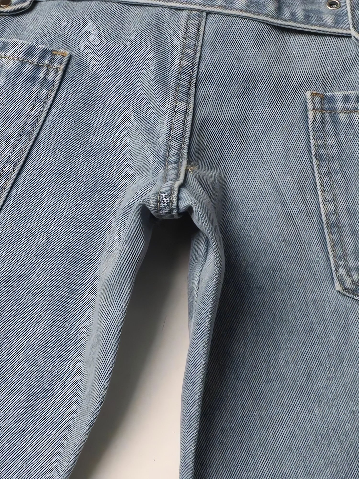 Y2K Belted Cut Out Jeans