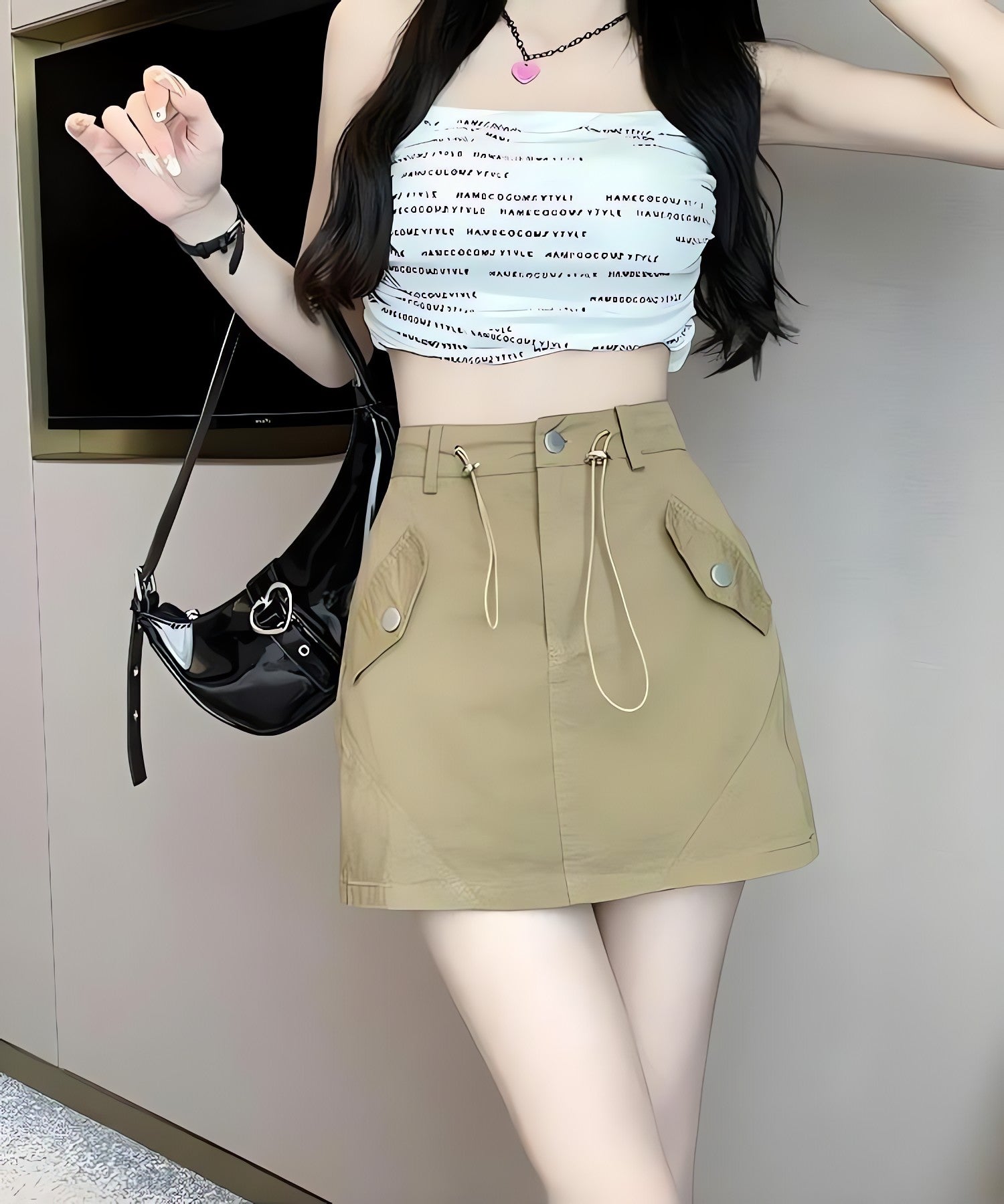 Y2K Cargo Mini Skirt - KAYSMAR