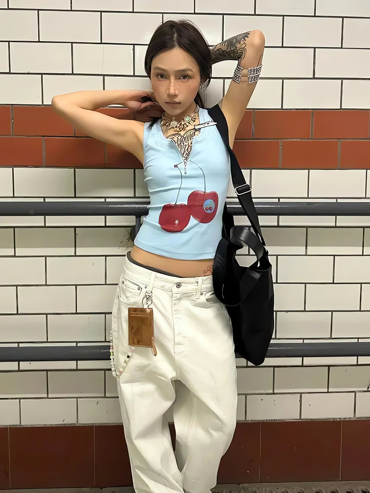 Y2K Cherry Top - KAYSMAR