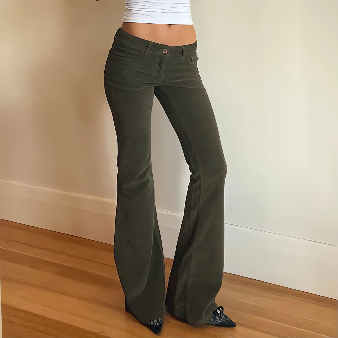 Y2K Corduroy Pants - KAYSMAR