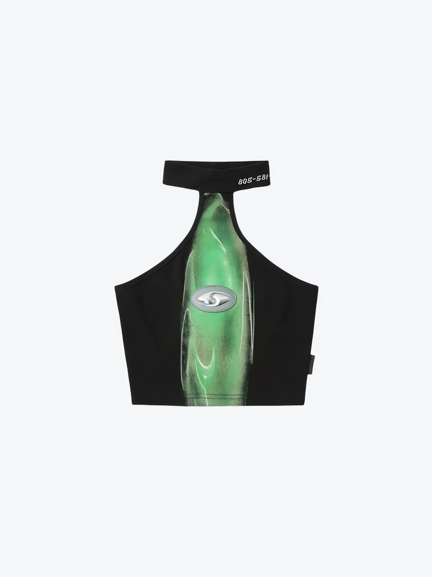 Y2K Cropped Halter Top - KAYSMAR