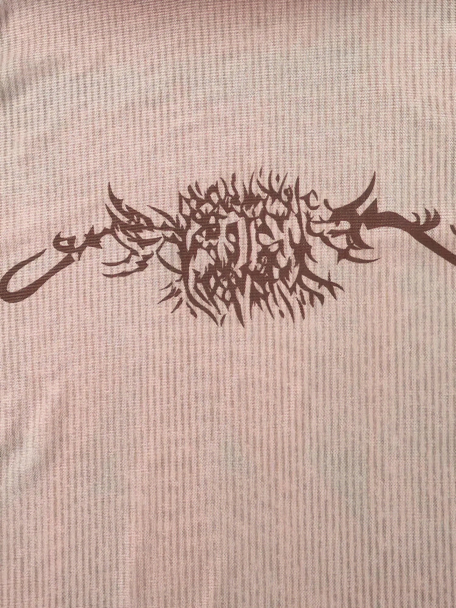 Y2K Cyberpunk Sigilism Sheer Top - KAYSMAR