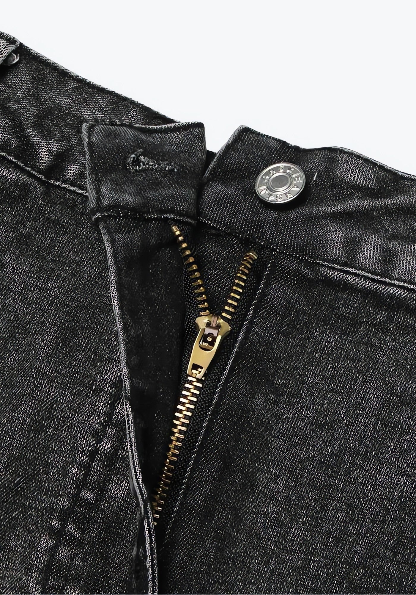 Y2K Grunge Denim Top & Skirt Two Piece Set - KAYSMAR