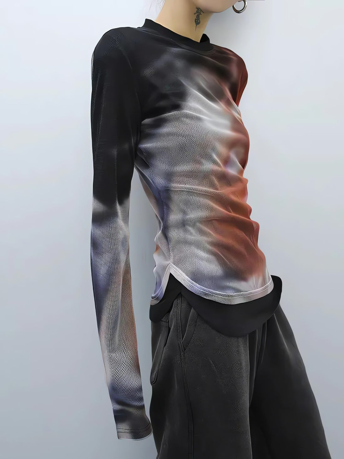 Y2K Grunge Tie Dye Top - KAYSMAR