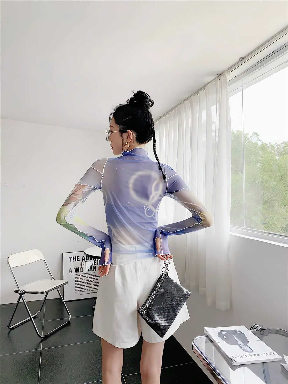 Y2K Minecraft Mesh Top - KAYSMAR