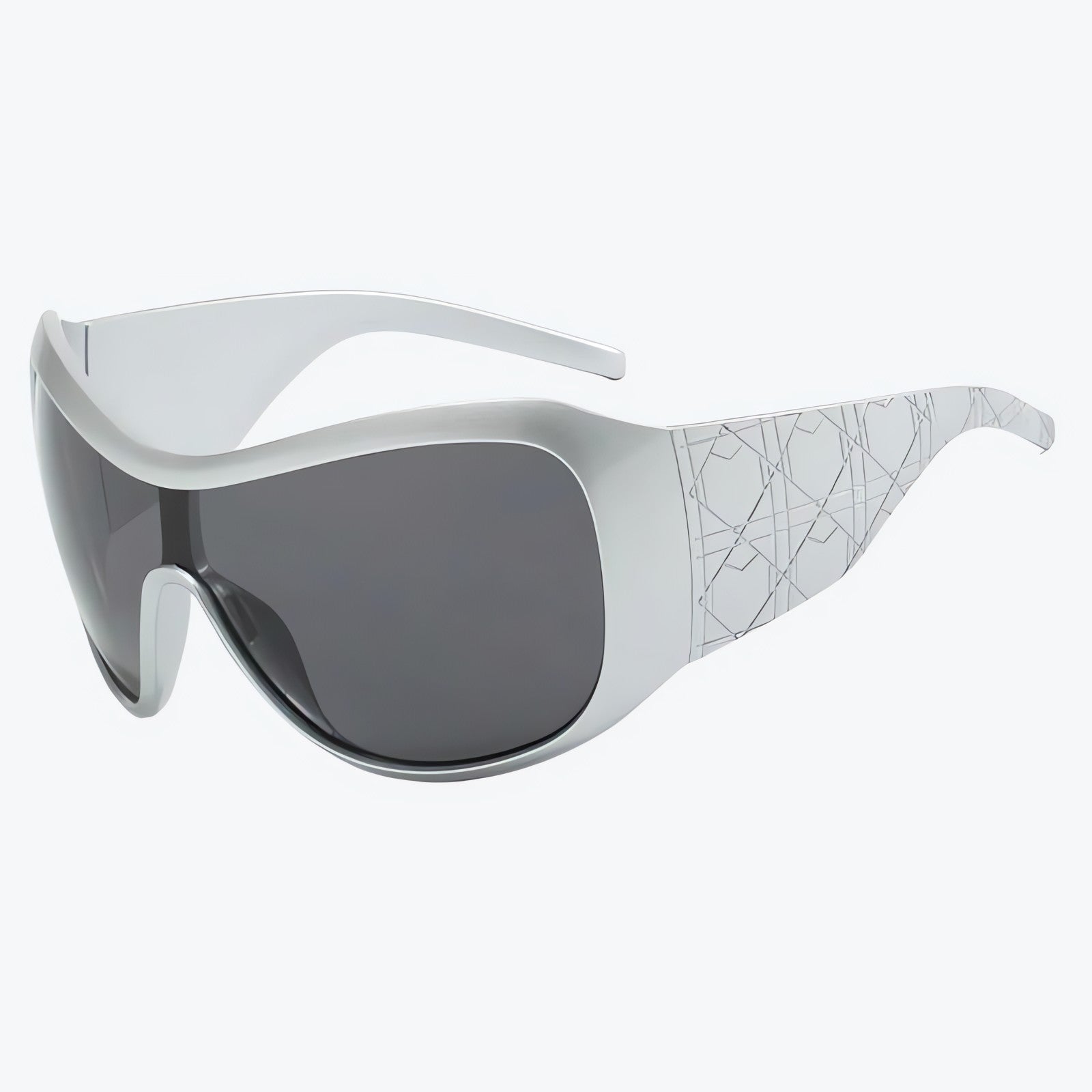 Y2K Oversized Shield Sunglasses - KAYSMAR