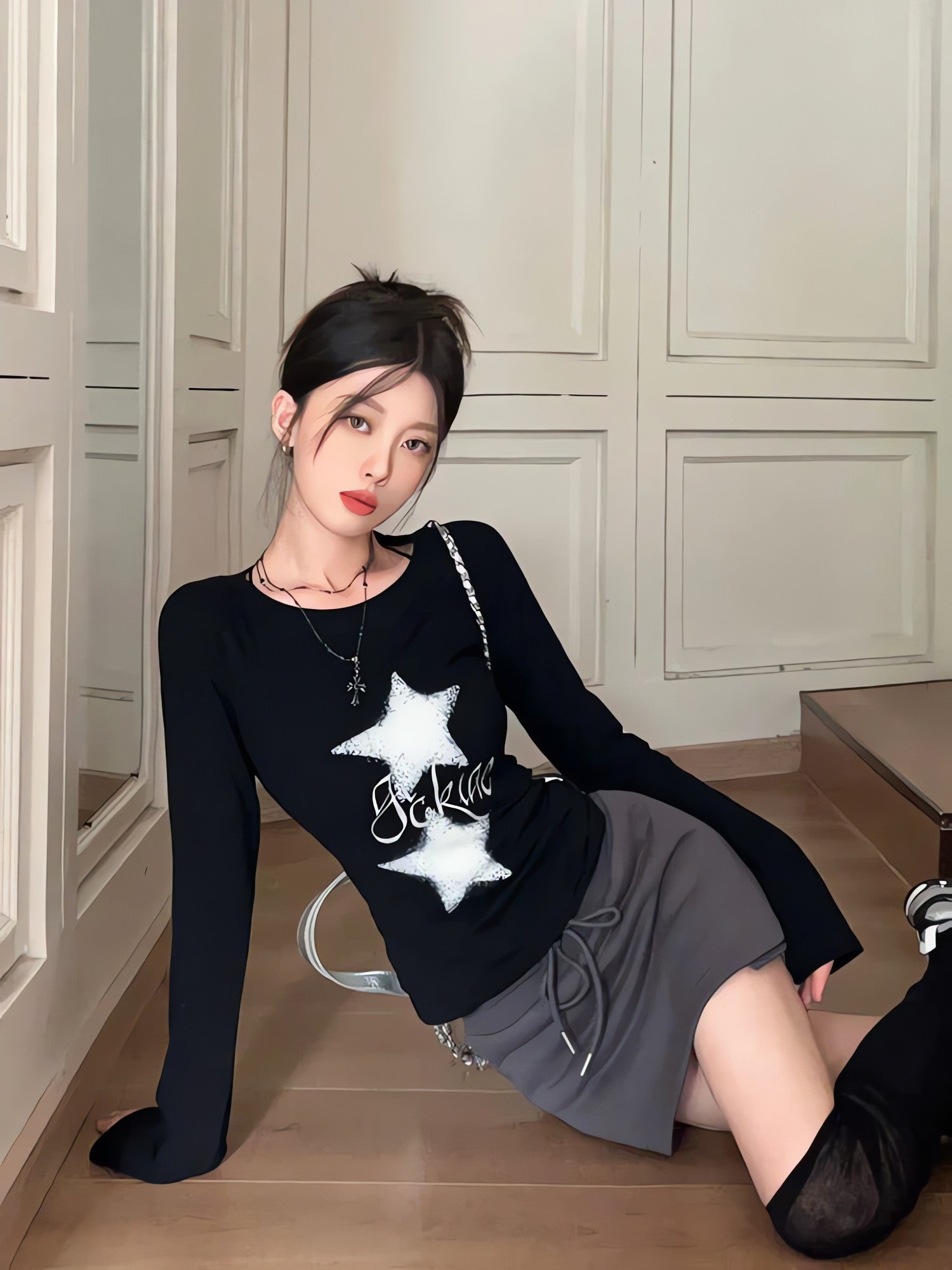 Y2K Star Basic Top - KAYSMAR
