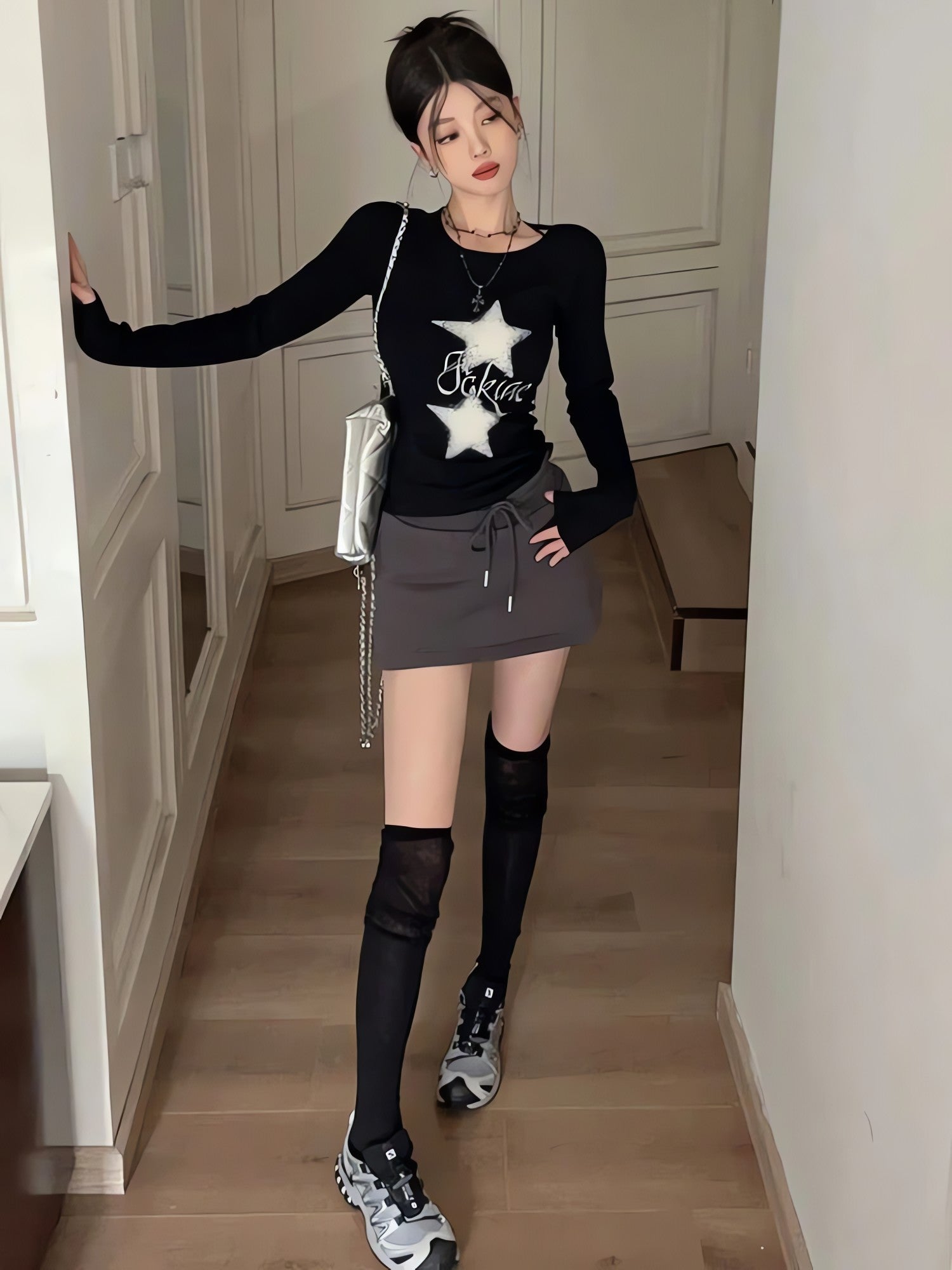 Y2K Star Basic Top - KAYSMAR