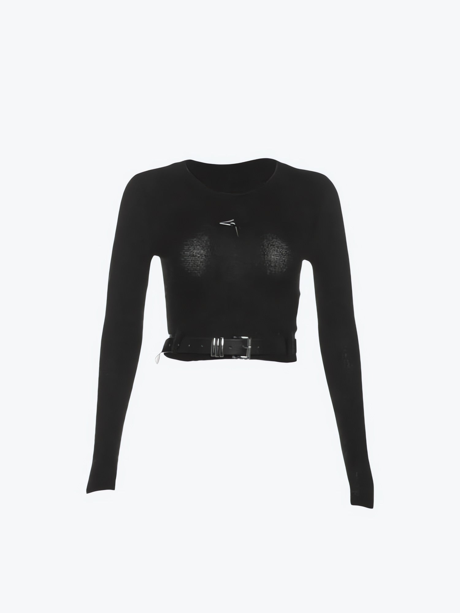 Y2K Star Belted Crop Top - KAYSMAR