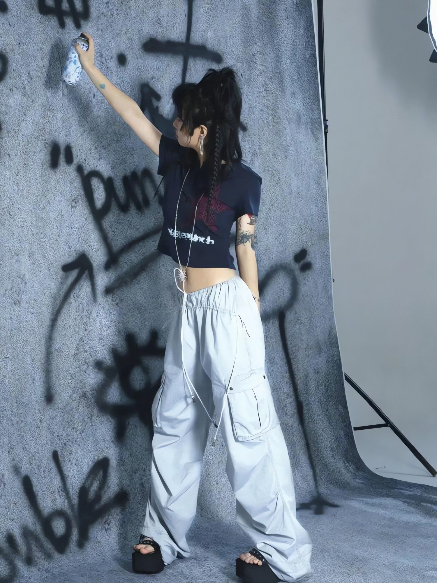 Y2K Star Button-Up Tee - KAYSMAR