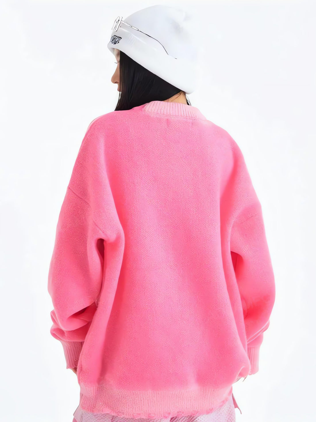 Y2K Star Distressed Sweater - KAYSMAR