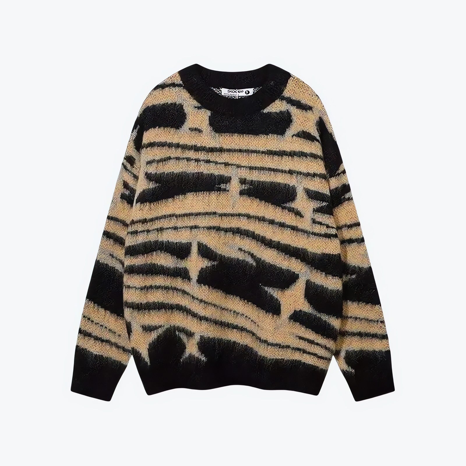 Y2K Star Fluffy Sweater - KAYSMAR