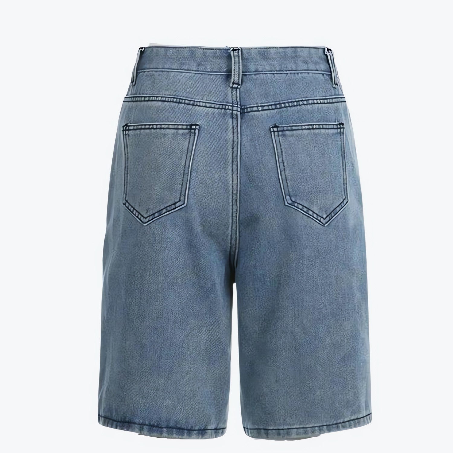 Y2K Star Jean Shorts - KAYSMAR