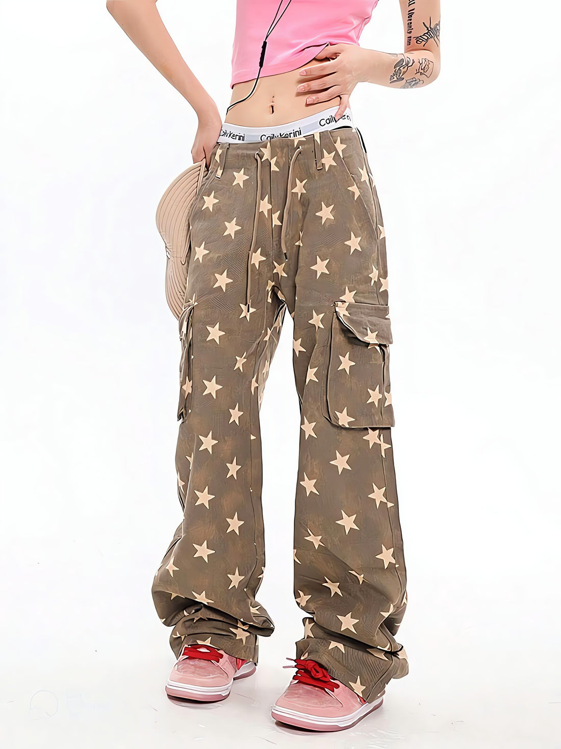 Y2K Star Low Rise Jeans - KAYSMAR