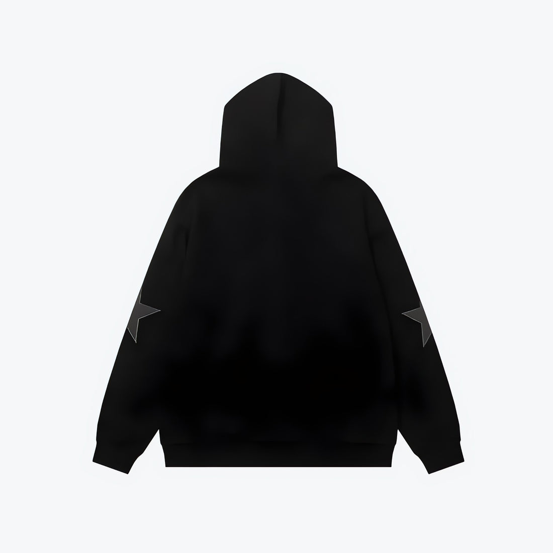 Y2K Star Patch Zip-Up Hoodie - KAYSMAR