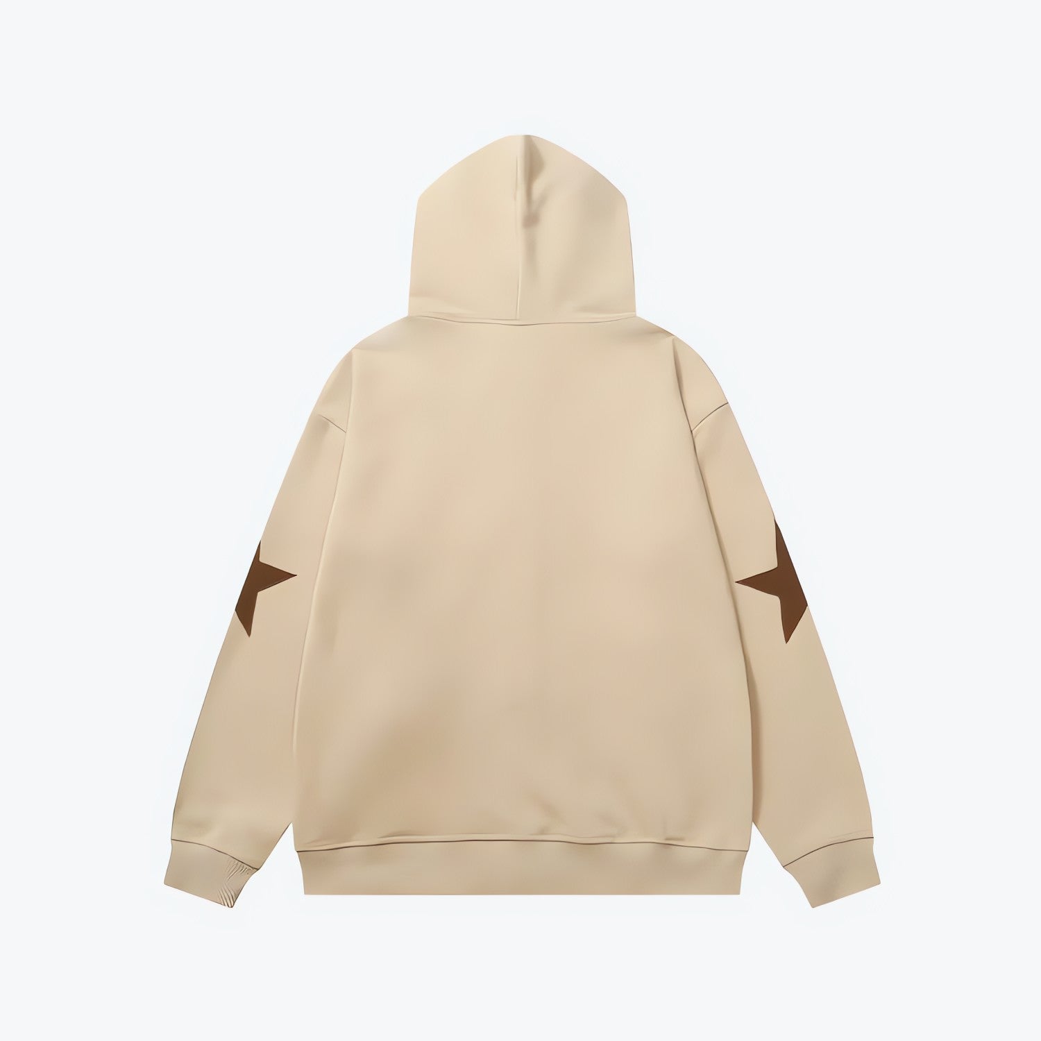 Y2K Star Patch Zip-Up Hoodie - KAYSMAR