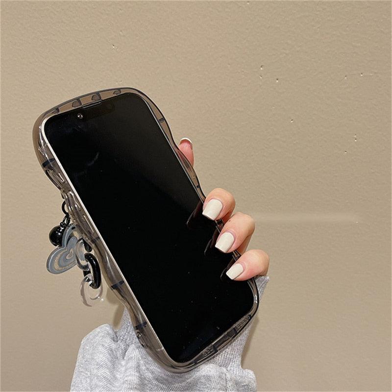Y2k Chain and Heart iPhone Case - KAYSMAR
