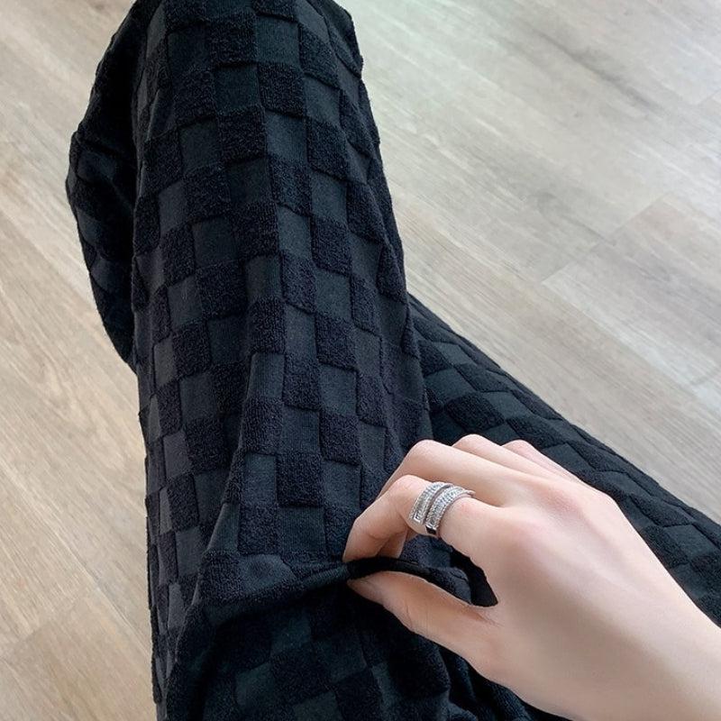Y2K Checkered Sweatpants - KAYSMAR