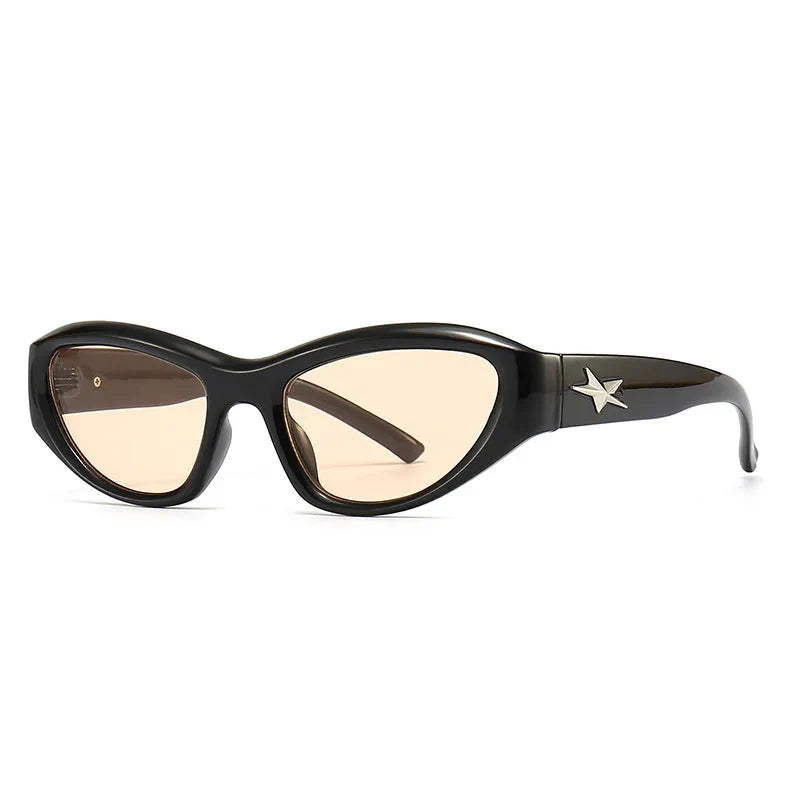 Y2k Star Wrap Around Sunglasses - KAYSMAR