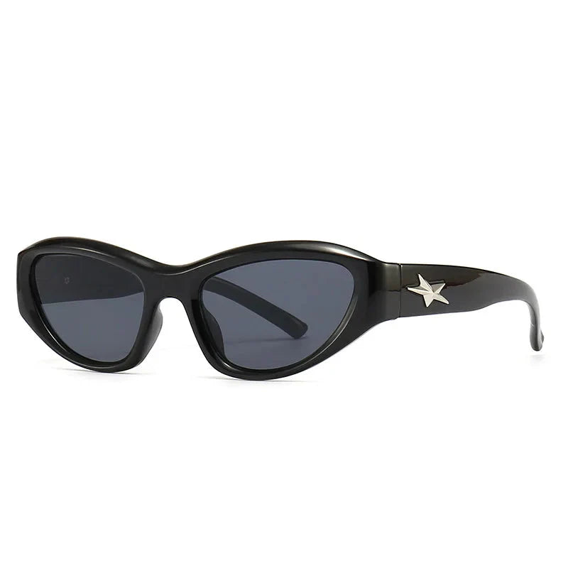 Y2k Star Wrap Around Sunglasses - KAYSMAR