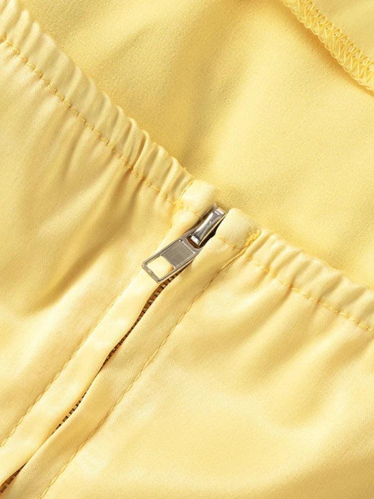 Yellow Corset Top - KAYSMAR