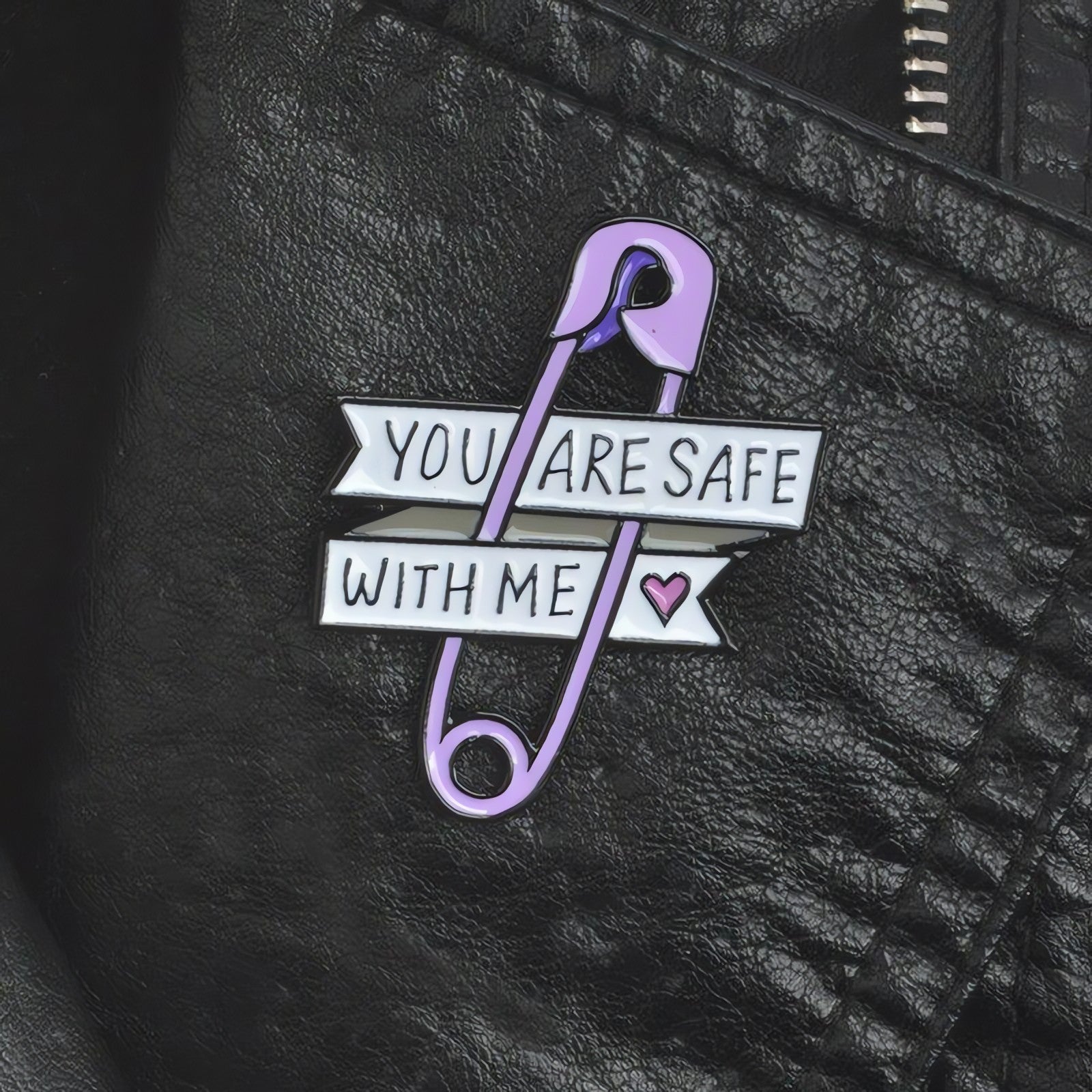 You Are Safe With Me Pins - KAYSMAR