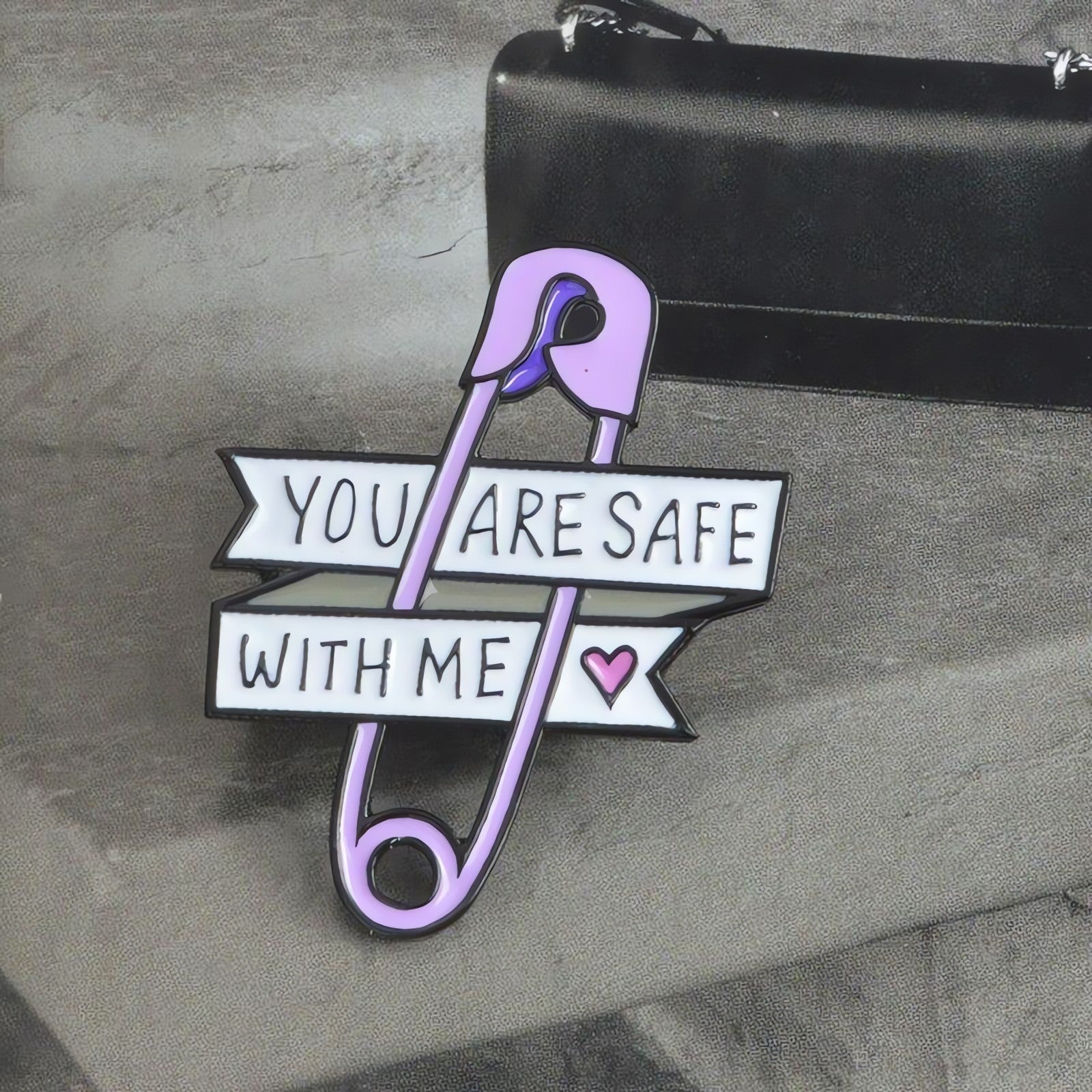You Are Safe With Me Pins - KAYSMAR