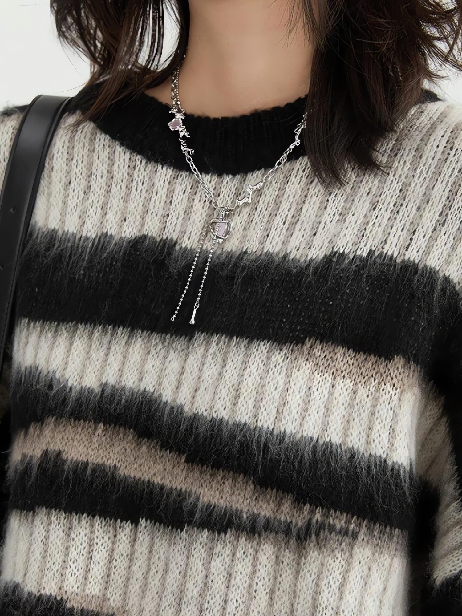 Zebra Knitted Sweater - KAYSMAR