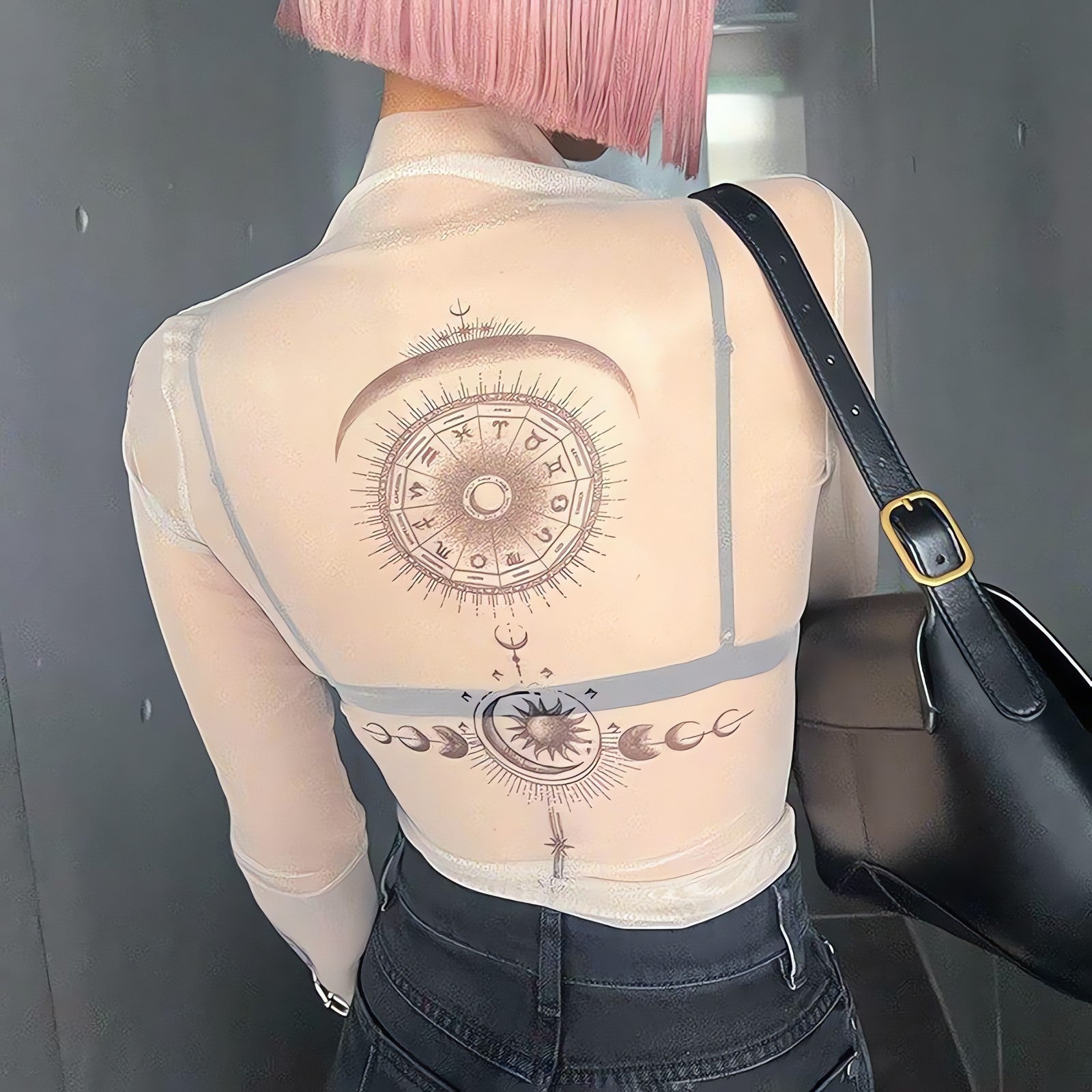 Zodiac Graphic Mesh Top - KAYSMAR